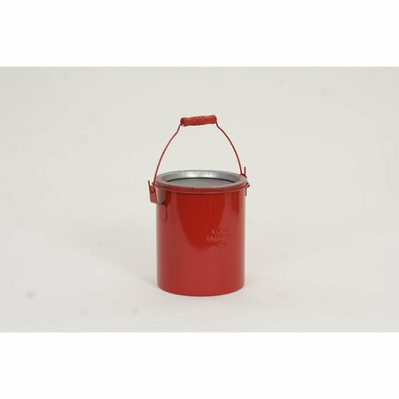 EAGLE SAFETY BENCH & DAUB CANS, Metal - Red Bench Can, CAPACITY: 6 Qt. B606